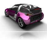 car rendering