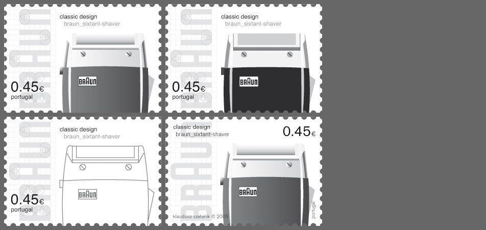 stamp braun variations 1