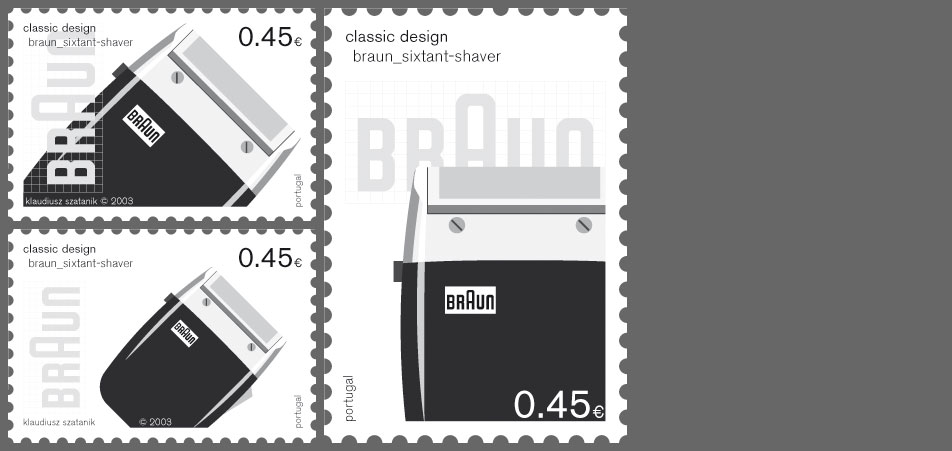 stamp braun variations 3