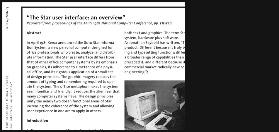 Xerox Star 8010 paper