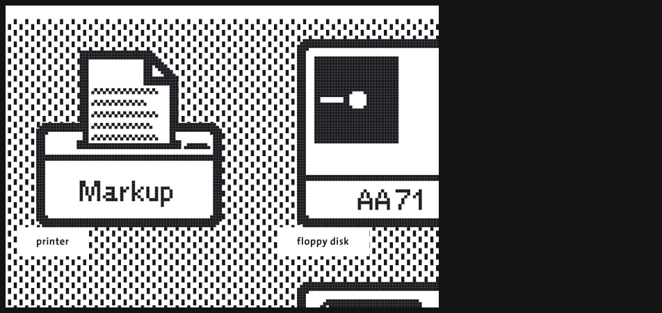 Xerox Star 8010 icons