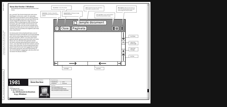 Xerox Star 8010 windows