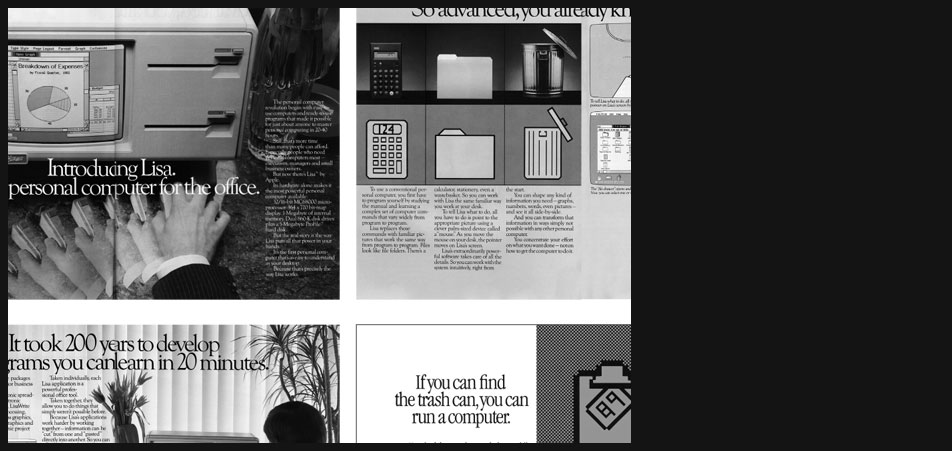 Apple Lisa icons