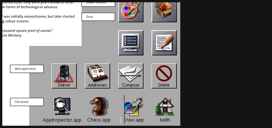 NeXT icons
