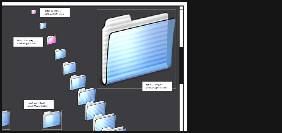 Mac OS X icons