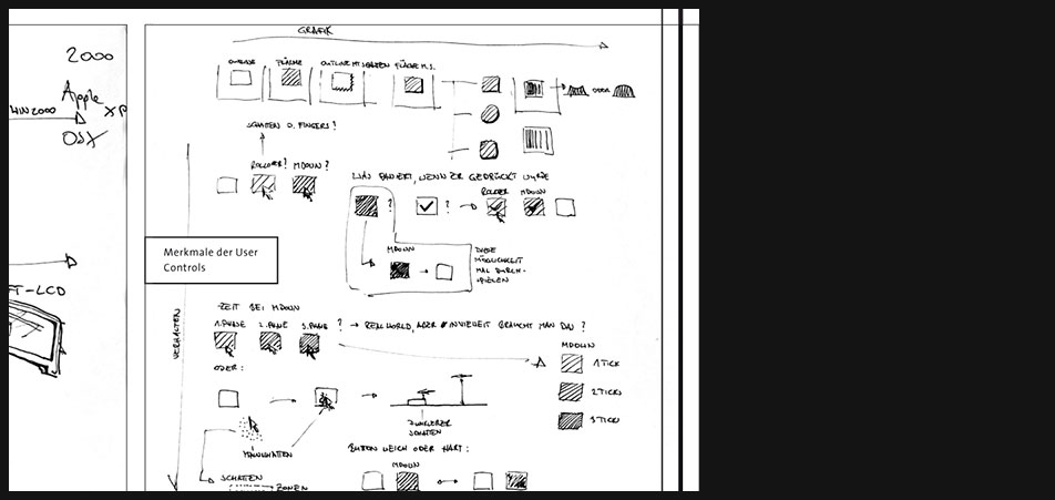 GUI history poster sketches