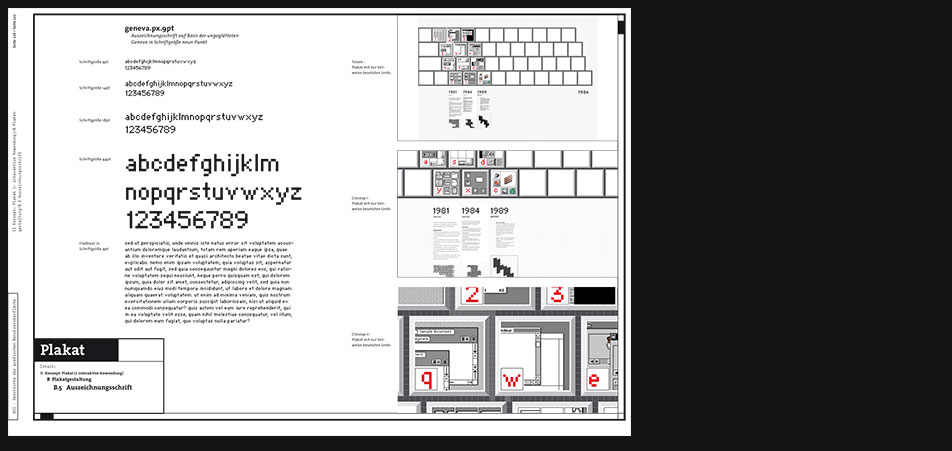 GUI history poster typography
